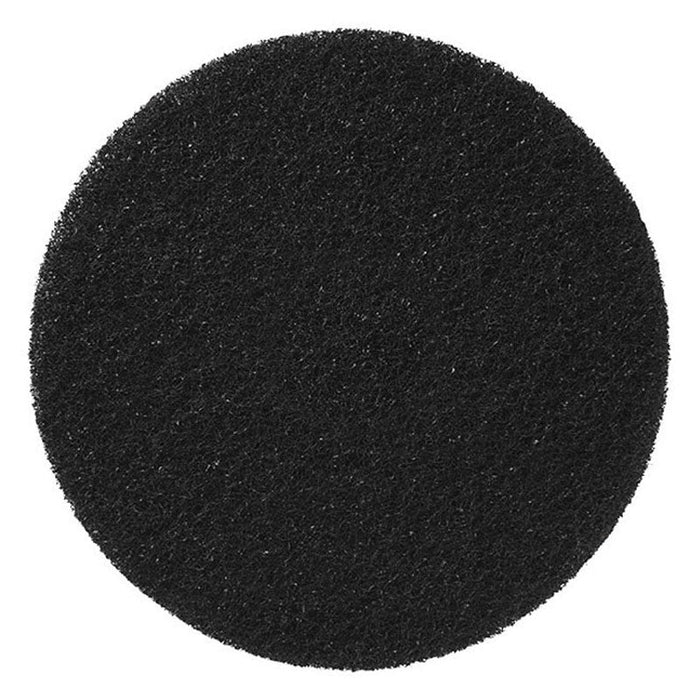 6.5" Black Baseboard & Floor Wax Stripping Pad Thumbnail