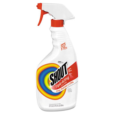 Shout® Unscented Laundry Stain Remover (22 oz Spray Bottles) - Case of 12 Thumbnail