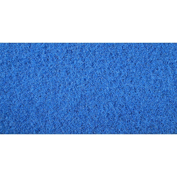 Blue Scrub Pads (case of 18) Square Scrub Doodle Scrub - 5.25 x 10.5 inches