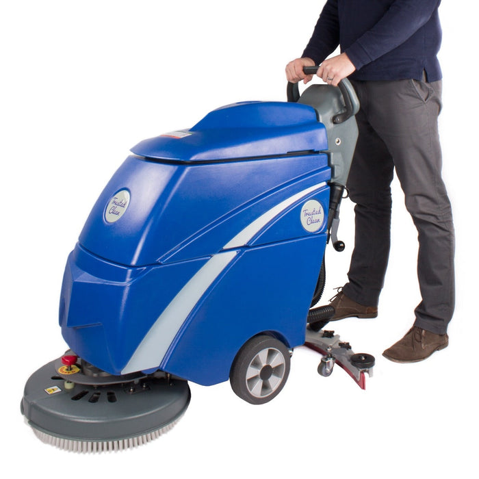 Trusted Clean Dura 18HD Floor Scrubber Cleaning a Floor Thumbnail