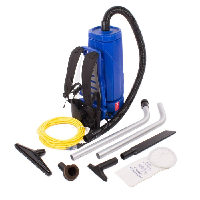 Backpack Vacuum with Toolkit & Power Cord