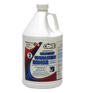 Core® #CUR-640 Colorfast Carpet & Upholstery Acid Rinse (1 Gallon Bottles) - Case of 4