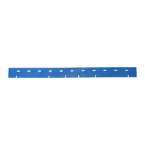 Front Blue Polyurethane Slotted Recovery Squeegee (#VF81236) for the Viper Fang 28T Floor Scrubber Thumbnail