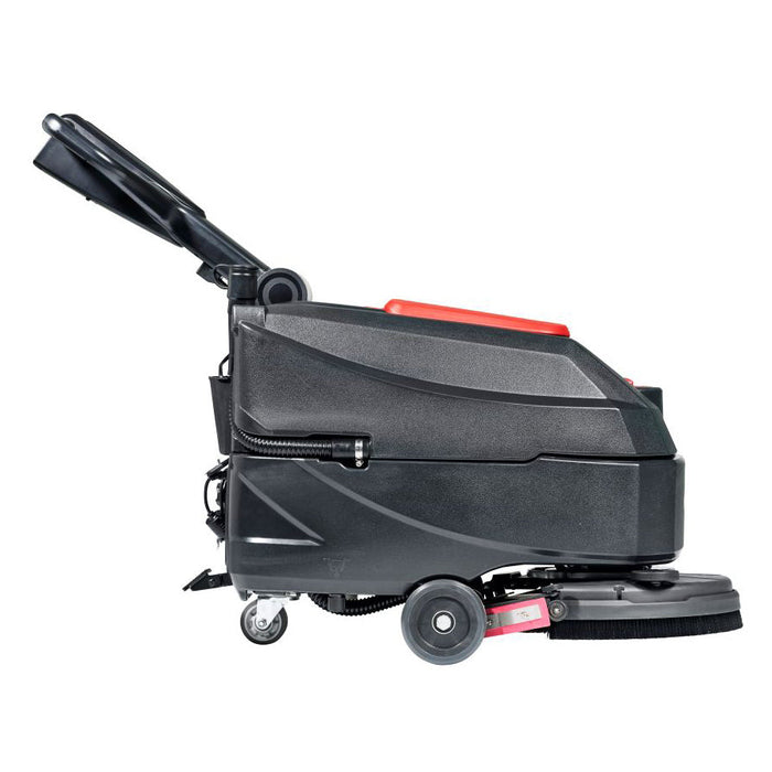 Viper AS4325B Battery Powered 17” Low Profile Automatic Floor Scrubber - 6.5 Gallons (Side) Thumbnail