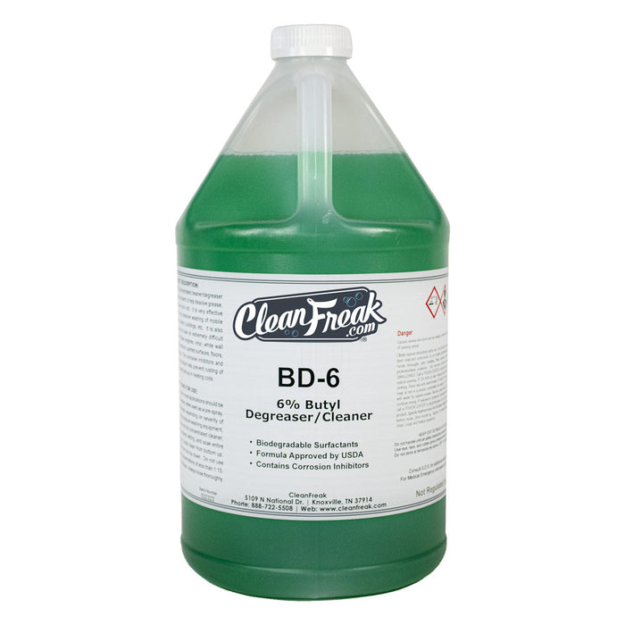 CleanFreak® ‘BD-6’ 6% Butyl Degreaser & Cleaner - 1 Gallon Bottle Thumbnail