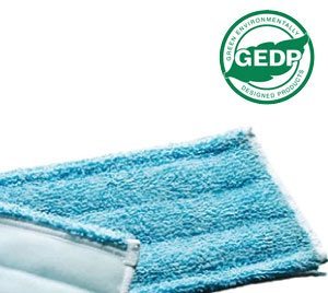 O'Cedar 24" Blue Flat Microfiber Wet Floor Mop (#96965-12) Thumbnail