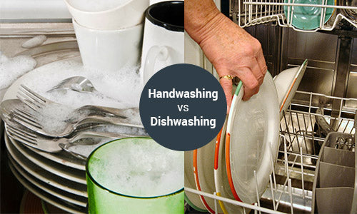 Washing Dishes By Dishwasher or By Hand--Which is More Effective?