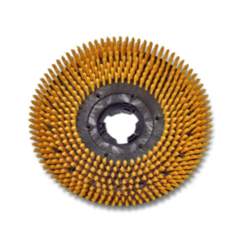 13 inch Medium Duty Floor Scrubbing Brush with Orange Bristles for the Powr-Flite PS030 Floor Scrubber Thumbnail