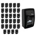 30 Pack of Avair 1000 ml Black Foaming Hand Soap and Sanitizer Dispensers (#DM016BK31) Thumbnail