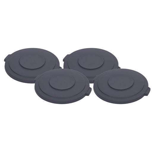 Gray Lid (#34103323) for the Carlisle® Bronco™ 32 Gallon Trash Containers - Case of 4 Thumbnail