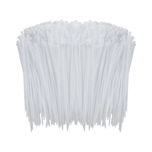 6 inch White Zip Ties - Pack of 1,000 Thumbnail