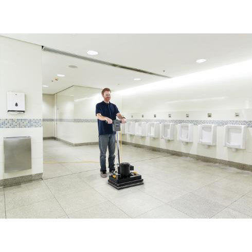 Advance FM810 14" x 20" Orbital Floor Scrubber in Use Thumbnail