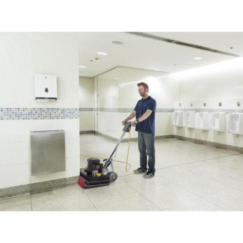 Advance FM810 14" x 20" Orbital Floor Scrubber Baseboard Cleaner in Use Thumbnail