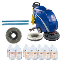 Trusted Clean 'Dura 18HD' Rubberized Floor Cleaning Package Thumbnail