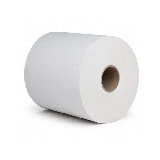 Avair® TAD Premium White Hardwound Roll Towels (8" x 600') - 6 Rolls Thumbnail