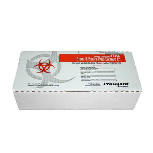 Box for the #7354 Impact ProGuard Blood and Bodily Fluid Clean-Up Kit Thumbnail