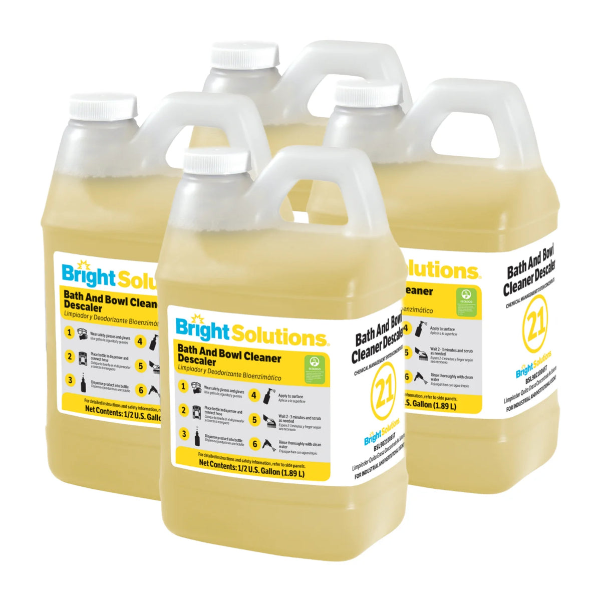 Bright Solutions® Concentrated Bath & Bowl Cleaner Descaler #21 for ...