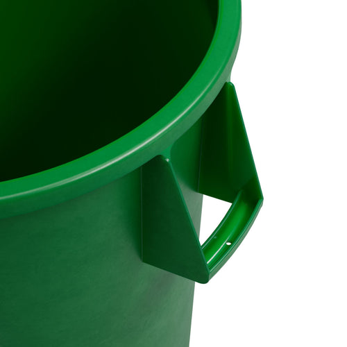 Handle on the Carlisle Bronco Green Round Trash Container Thumbnail