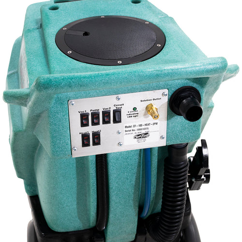 Control Panel on the Rear of the CleanFreak 120 PSI Heated Carpet Extractor Thumbnail