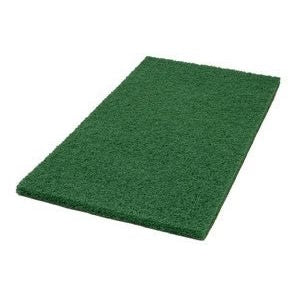 CleanFreak® 14" x 20" Green Heavy Dusty Oscillating Floor Scrubbing Pad