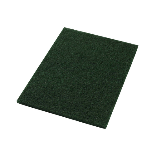 CleanFreak® 14" x 20" Green Heavy Dusty Oscillating Floor Scrubbing Pad Thumbnail