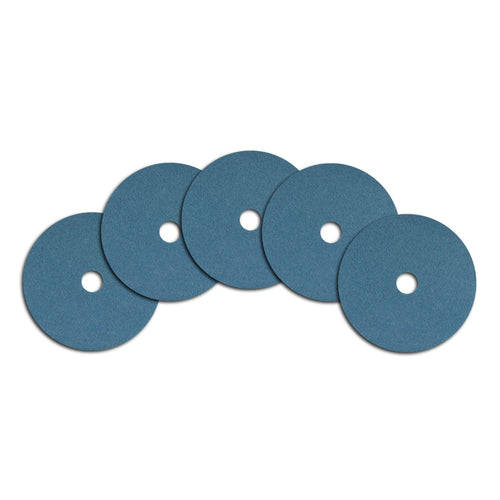 CleanFreak® 17" Round Blue Floor Scrubbing Pads - Case of 5 Thumbnail
