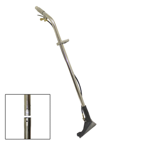 CleanFreak® 12" Adjustable Glide 2 Piece Carpet Extractor Wand for High Pressure & Heat w/ 1 Jet - #02 Orifice Thumbnail