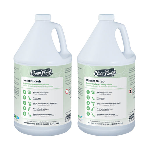 CleanFreak® 'Bonnet Scrub' Encapsulating Carpet Cleaning Solution (1 Gallon Bottle) - Case of 2 Thumbnail