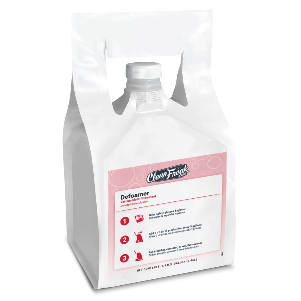 CleanFreak® 'Defoamer' Vacuum Motor Protectant (2.5 Gallon FlexMax ...