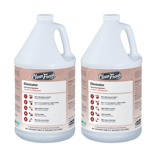 CleanFreak® 'Eliminator' Heavy Duty Floor Cleaning Degreaser (1 Gallon Bottle) - Case of 2 Thumbnail