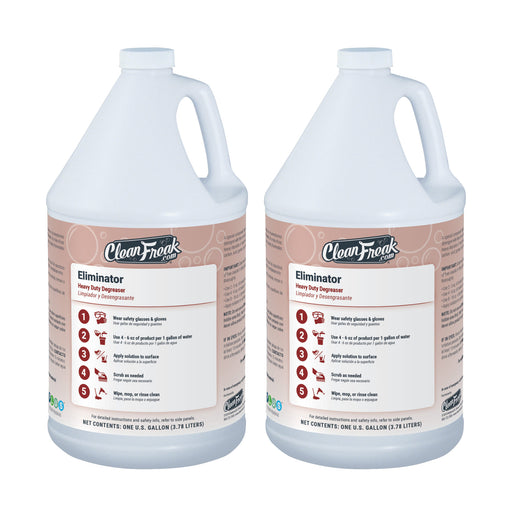 CleanFreak® 'Eliminator' Heavy Duty Floor Cleaning Degreaser (1 Gallon Bottle) - Case of 2 Thumbnail