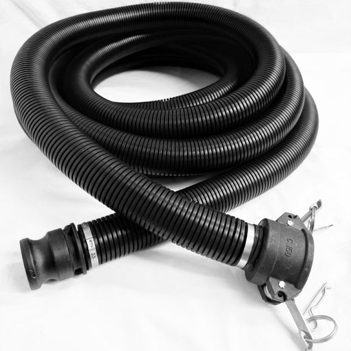 50 foot Discharge Extension Hose w/ Male & Female Camlock Fittings for the CleanFreak Flood Master Pump Out Extractor Thumbnail