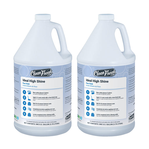 CleanFreak® 'Ideal High Shine' Floor Finish (1 Gallon Bottle) - Case of 2 Thumbnail