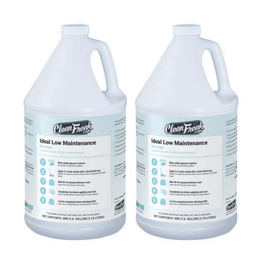 CleanFreak® 'Ideal Low Maintenance' Floor Finish (2 Gallon Bottles) - Case of 2 Thumbnail