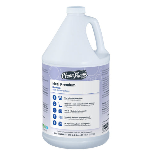 CleanFreak® 'Ideal Premium' Wet Look Floor Finish (1 Gallon Bottle) - Case of 2 Thumbnail