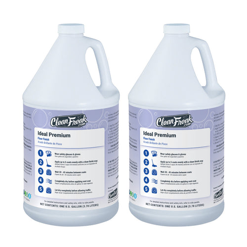 CleanFreak® 'Ideal Premium' Wet Look Floor Finish (1 Gallon Bottle) - Case of 2 Thumbnail