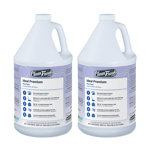 CleanFreak® 'Ideal Premium' Wet Look Floor Finish (1 Gallon Bottle) - Case of 2 Thumbnail