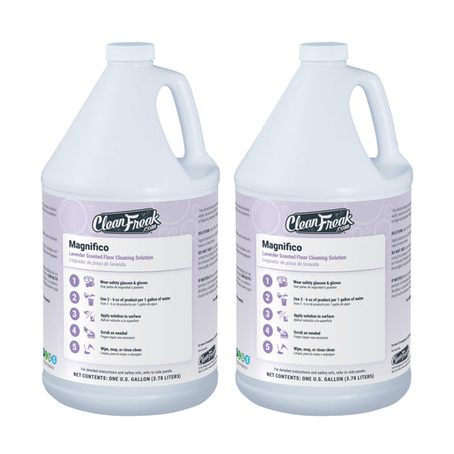 CleanFreak® 'Magnifico' Lavender Scented Floor Cleaning Solution (1 Gallon Bottle) - Case of 2 Thumbnail