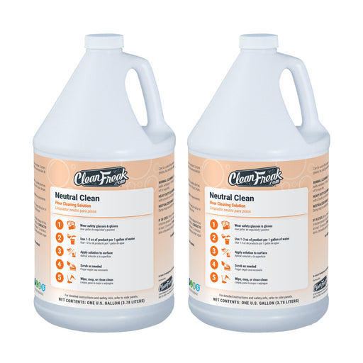 CleanFreak® 'Neutral Clean' Floor Cleaning Solution (1 Gallon Bottle) - Case of 2 Thumbnail