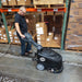 CleanFreak® 18" Reliable 18E Electric Auto Scrubber in Use in Warehouse Thumbnail