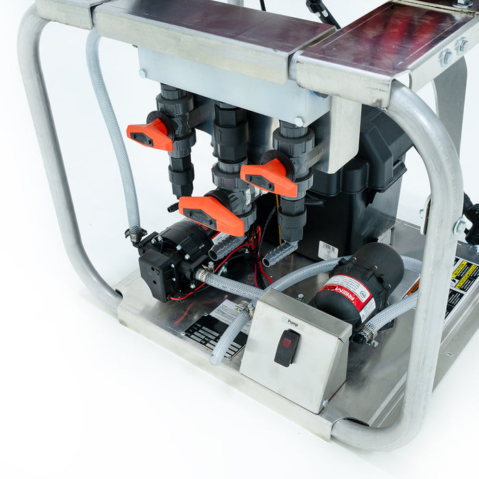 CleanFreak® 12 Volt Softwash System (100 PSI @ 5.3 GPM) w/ Remco Pump ...