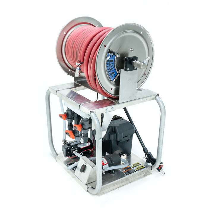 CleanFreak® 12 Volt Softwash System (100 PSI @ 5.3 GPM) w/ Remco Pump ...