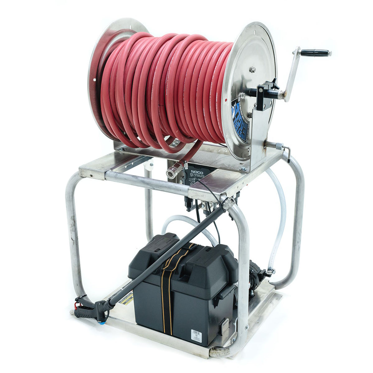 CleanFreak® 12 Volt Softwash System (100 PSI @ 7.0 GPM) w/ Remco Pump ...
