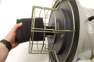 Foam filter removal