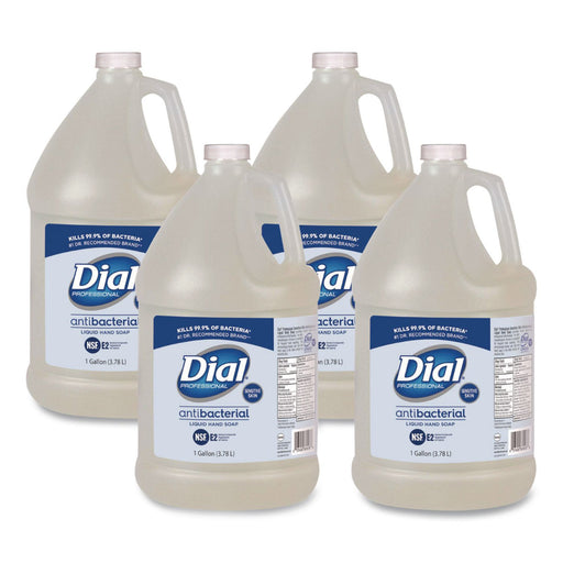Dial® Professional Sensitive Skin Antimicrobial Liquid Hand Soap (1 Gallon Bottles) - Case of 4 Thumbnail