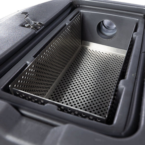 Debris Basket in the Recovery Tank on the Dri-Eaz HVE 3000 Portable Flood Pumper Thumbnail