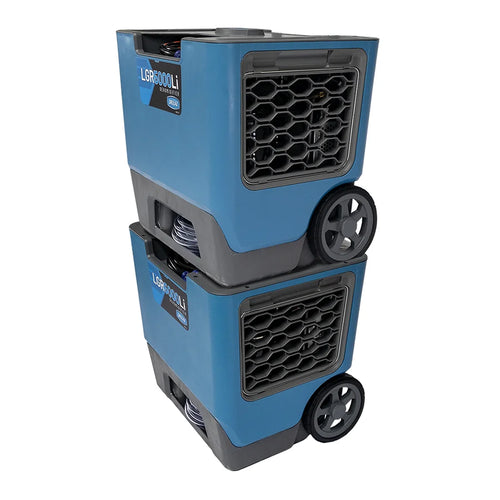 Dri-Eaz Portable LGR 5000Li Commercial Dehumidifiers Stacked for Storage Thumbnail