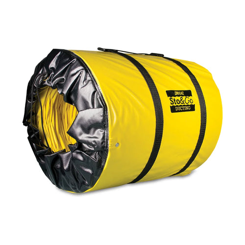 12 inch x 25 foot Semi-Rigid Wire-Reinforced  Sto & Go Ducting for Dri-Eaz Blowers and Dehumidifiers Thumbnail