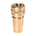 1/4" Brass Female Quick Disconnect Fitting (#A00102) For EDIC Carpet Extractor Tools & Hoses Thumbnail