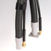 Ends of EDIC 15' Vacuum & Solution Hose Set w/ Adaptor Plate- for Self Contained Carpet Extractors Thumbnail
